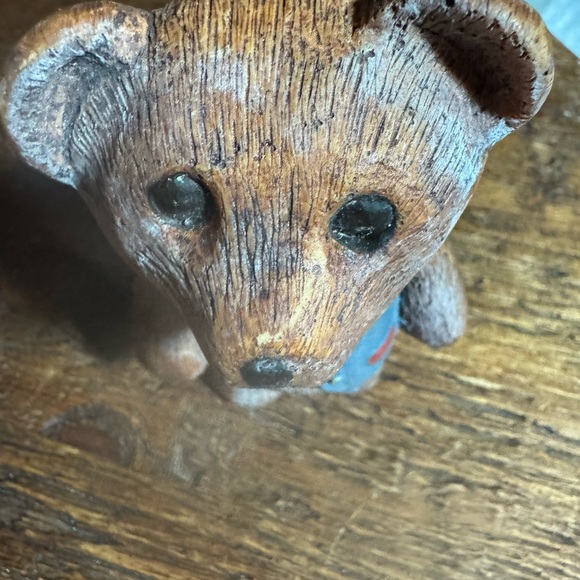 Vintage Brown Teddy Bear Figurine Set - Picture 15 of 15